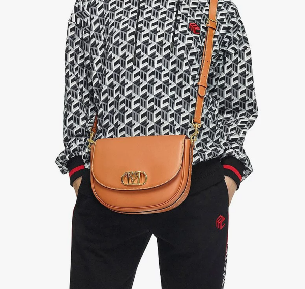 Túi MCM Mode Mena Crossbody in Nappa Leather MWRCSLM01CO001 - Ảnh 6