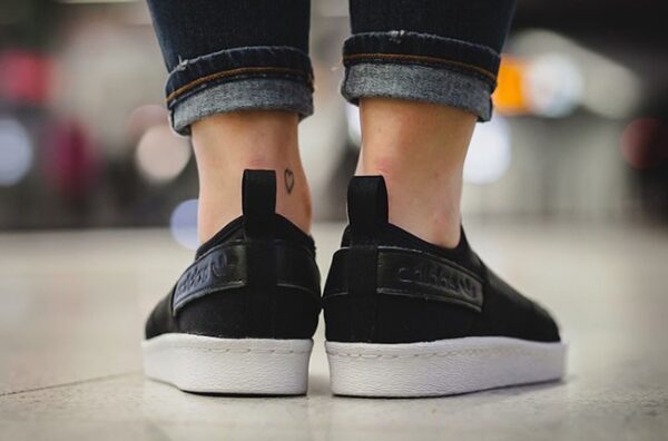 Giày Adidas Superstar Slip On 'Core Black' BZ0112 - Ảnh 2