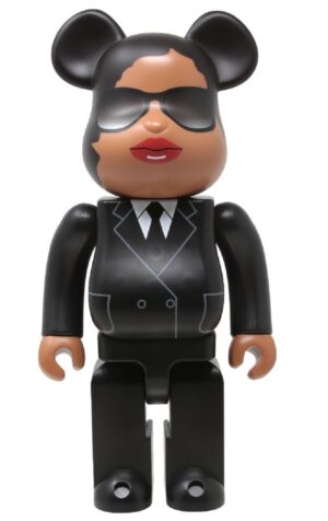 Mô hình Bearbrick Agent Mib Black 400%