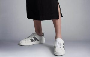 Giay Moncler Monaco M Trainers 'White Silver' I109B4M00220M3158P09