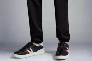 Giay Moncler Monaco M Trainers 'Black White' I109A4M00290M3126P90