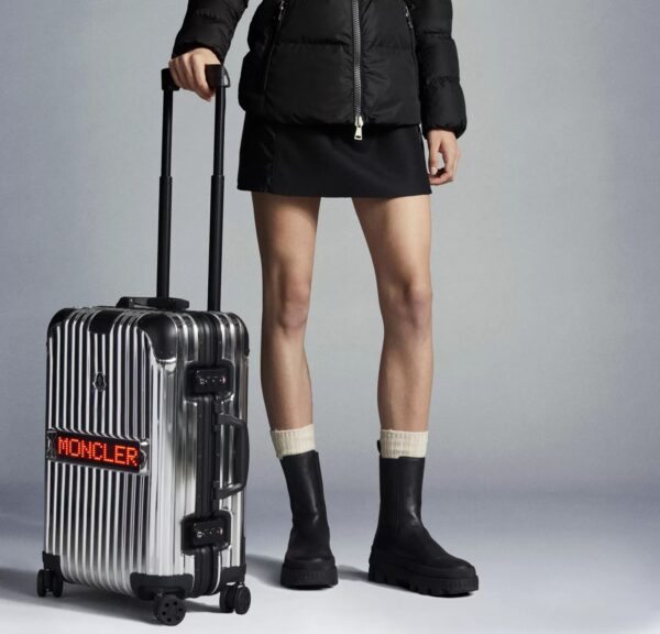 Vali Moncler Rimowa Reflection Suitcase 'Silver' F20967D7000002SQR900