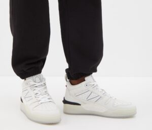 Giay Moncler Pivot High Top Trainers 'White' I109A4M00100M2554034