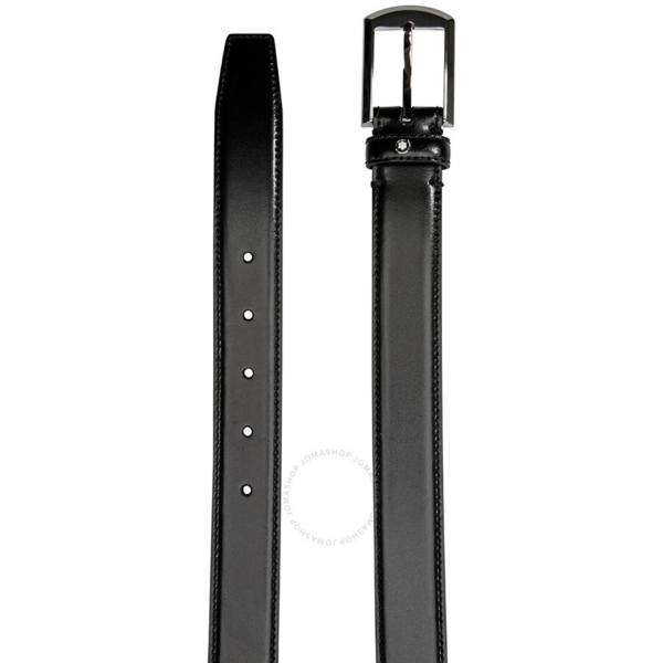 Dây Lưng MontBlanc Classic Line Men's Black Belt 11711100 - Ảnh 2