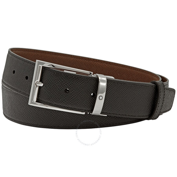 Dây Lưng Montblanc Reversible Cut-to-Size Business Belt 'Black Brown' 118436 - Ảnh 2