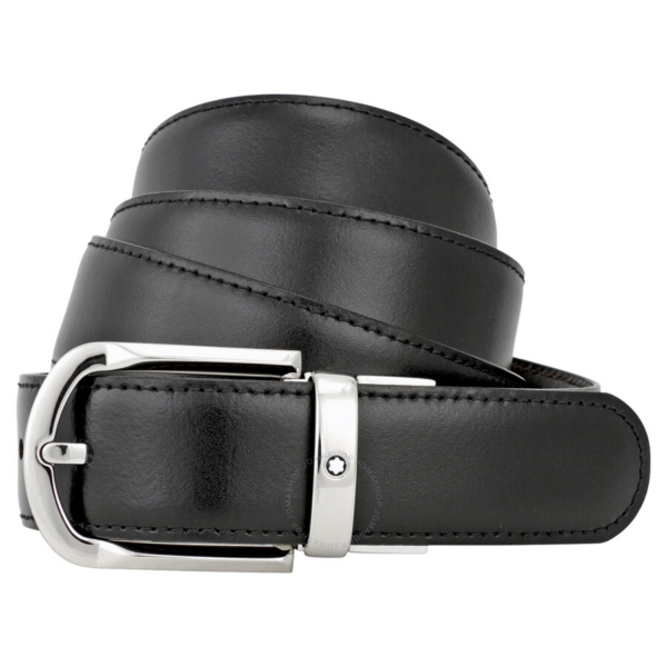 Thắt Lưng MontBlanc Reversible Leather Men's Belt 111080 - Ảnh 2