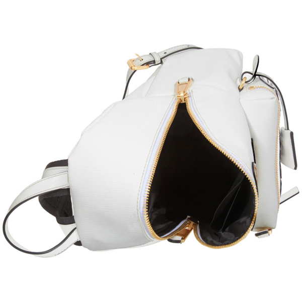 Balo Moschino Ladies White Couture Teddy Bear 'White' A-7636-8210-2001 - Ảnh 2