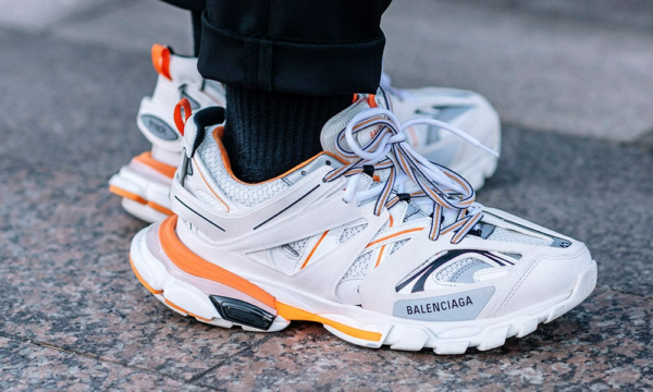 Giày Balenciaga Track Sneaker 'White Orange' 542023-W1GB1-9059 - Ảnh 7