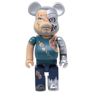 Mo Hinh Bearbrick Terminato Dark Fate T-800 400%