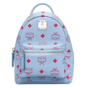 Balo MCM Stark Backpack Visetos Blue MMKASVE14H2001