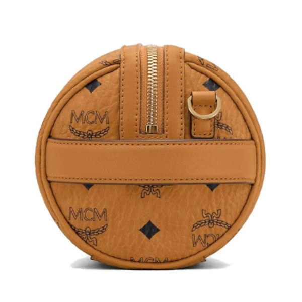 Túi MCM Klassik Crossbody Visetos Cognac MMRASKC04CO001 - Ảnh 3