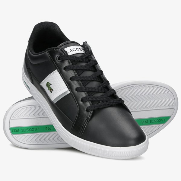 Giày Lacoste Europa 0721 Black White 7-41sma0008312 - Ảnh 5