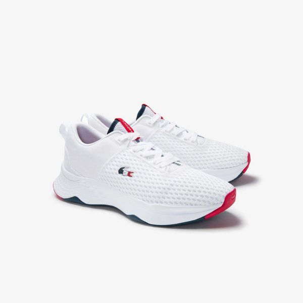 Giày Lacoste Court Drive 0120 White Red 7-40SMA0101407 - Ảnh 3