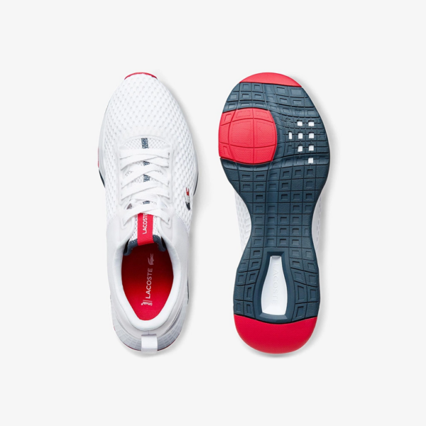Giày Lacoste Court Drive 0120 White Red 7-40SMA0101407 - Ảnh 6