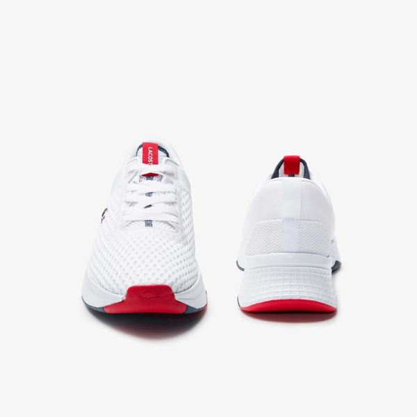 Giày Lacoste Court Drive 0120 White Red 7-40SMA0101407 - Ảnh 7