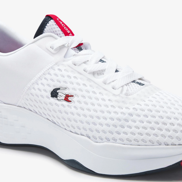 Giày Lacoste Court Drive 0120 White Red 7-40SMA0101407 - Ảnh 5