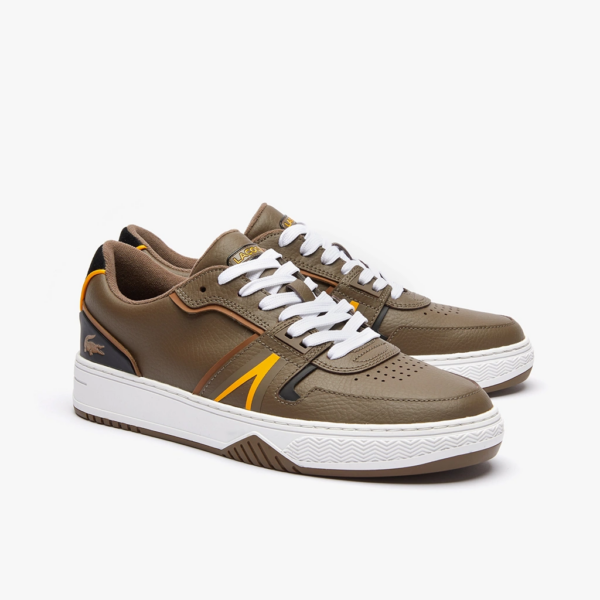 Giày Lacoste L001 0321 Brown 7-42SMA0092257 - Ảnh 3
