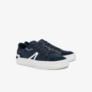 Giay Lacoste L004 0722 'White Navy' 7-43CMA0057092
