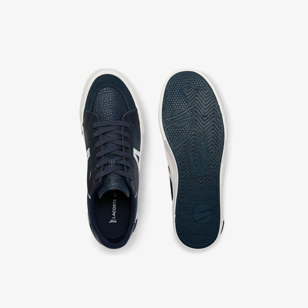 Giay Lacoste L004 0722 'White Navy' 7-43CMA0057092
