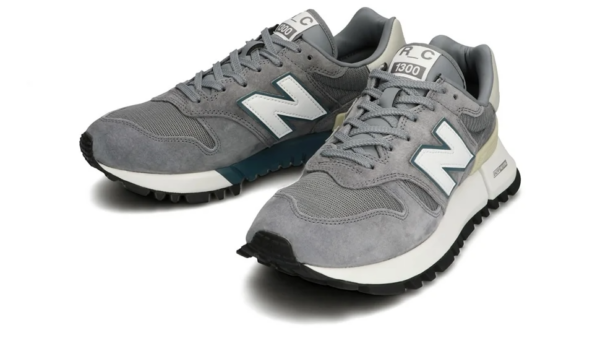 Giày New Balance RC 1300 'Green Logo Pack Grey' MS1300GG - Ảnh 4