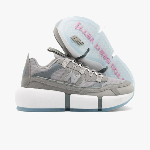 Giày New Balance Jaden Smith x Vision Racer 'Grey Silver' MSVRCJSD - Ảnh 3