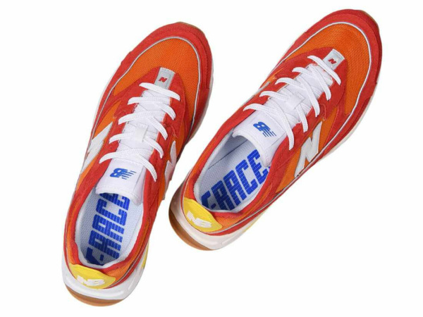 Giày New Balance X-Racer Red Yellow MSXRCSLF - Ảnh 3