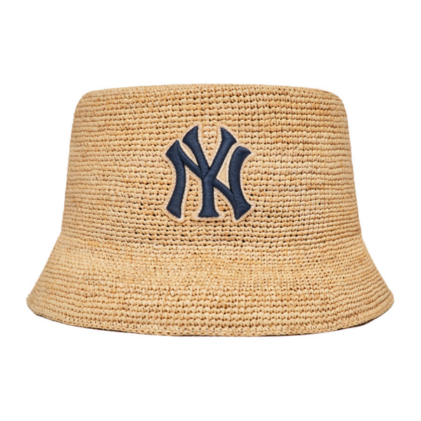 Mũ MLB Raffia New York Yankees Gold Brown 3AHT08123-50NYS