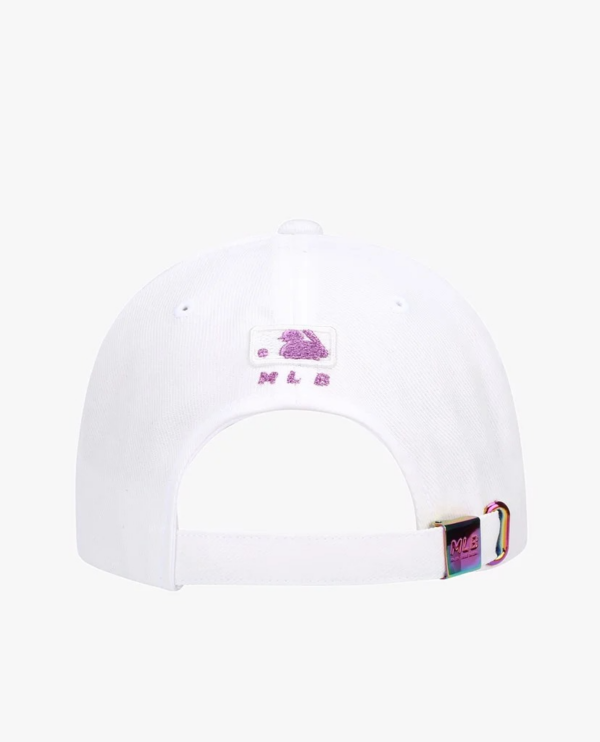Mũ MLB Anodizing Logo New York Yankees ‘White’ 32CPLG111-50W - Ảnh 5