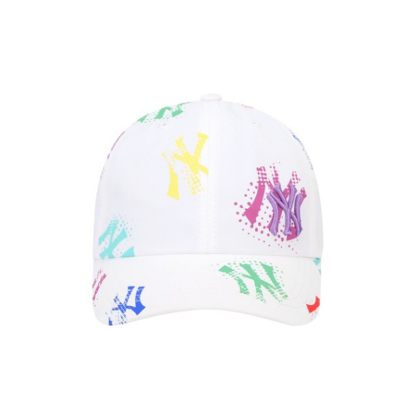 Mũ MLB Graffiti New York Yankees ‘White’ 32CPGC111-50W - Ảnh 5