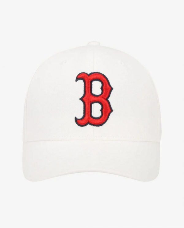 Mũ MLB Like Side Logo Boston Yankees ‘White’ 32CPUC111-43I - Ảnh 2