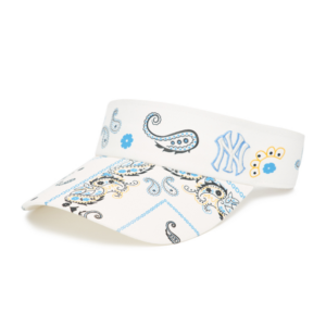 Mũ MLB Paisley Sun Cap NY Yankees White 3ASC06123-50IVS