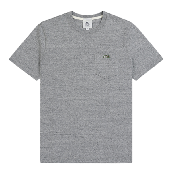 Áo Lacoste Crew Neck Cotton Jersey Grey TH3786-ECS