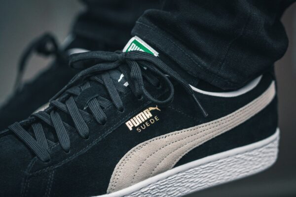 Giày Puma Suede Classic Black White 352634-03 - Ảnh 5