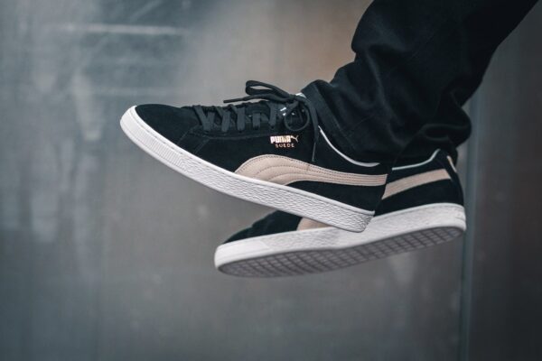 Giày Puma Suede Classic Black White 352634-03 - Ảnh 4