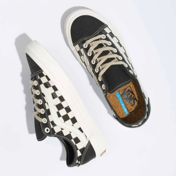 Giày Vans Style 36 Decon Check Skate 'White Black' VN0A3MVL42E - Ảnh 6