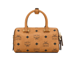 Alternative view of Túi MCM Essential Boston in Visetos Cognac 9 MWB9SSE67CO001