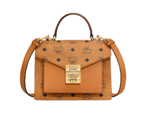 Túi MCM Patricia Satchel Visetos Cognac MWEAAPA02CO001