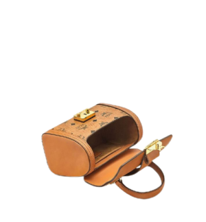 Alternative view of Túi MCM Tracy Satchel in Visetos MWEBSXT02CO001