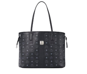 Túi MCM Reversible Liz Shopper Visetos Black MWP7AVI22BK001