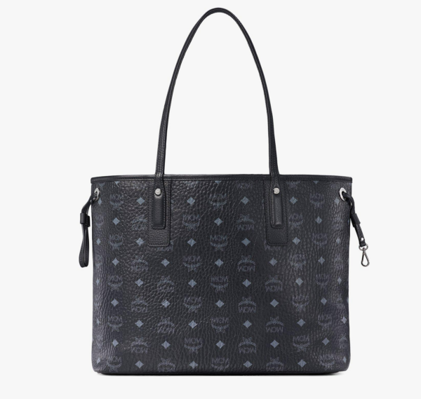 Túi MCM Reversible Liz Shopper Visetos Black MWP7AVI22BK001 - Ảnh 3