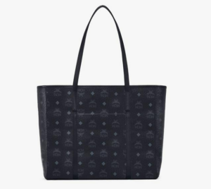 Alternative view of Túi MCM Toni Shopper Visetos 'Black' MWPAATN01BK001