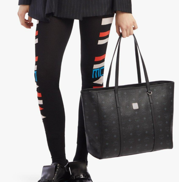 Túi MCM Toni Shopper Visetos 'Black' MWPAATN01BK001 - Ảnh 5