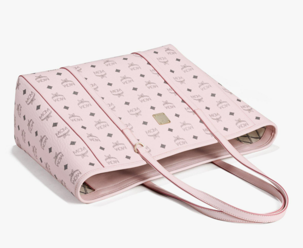 Túi MCM Toni Vi Ew Shopper Med Pink MWPAATN01QH001 - Ảnh 3