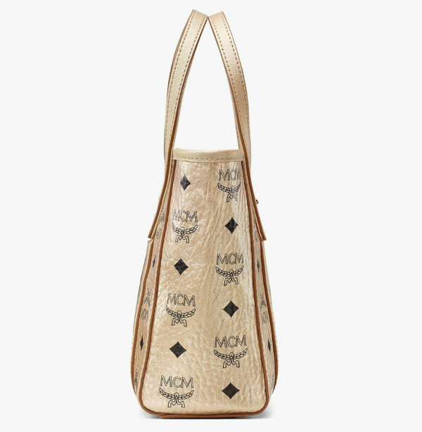 Túi MCM Toni Shopper Visetos Beige MWPAATN05T1001 - Ảnh 3