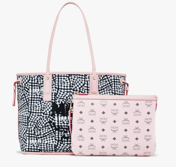 Túi MCM Reversible Liz Shopper Visetos Pink MWPAAVI02QH001 - Ảnh 5