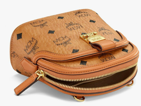 Túi MCM Anna Crossbody Visetos Cognac MWRBSNN01CO001 - Ảnh 4