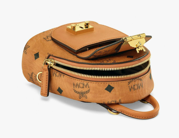 Túi MCM Patricia Crossbody Visetos Cognac MWRBSPA01CO001 - Ảnh 4