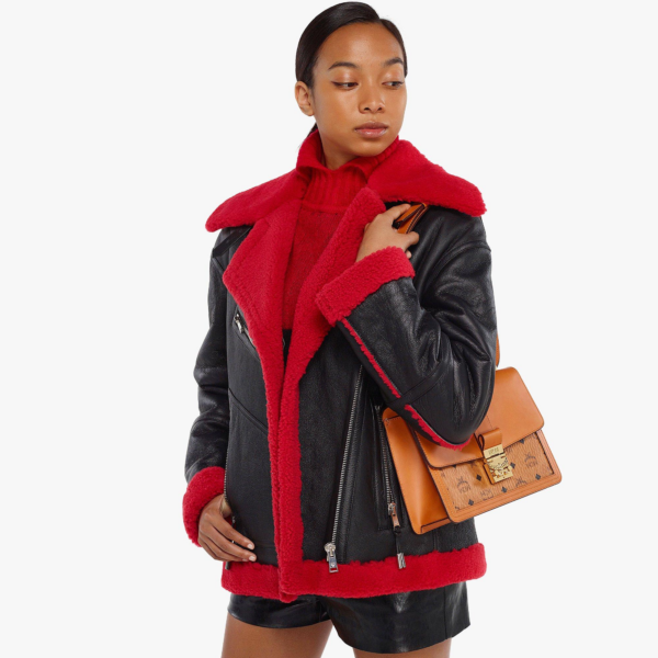 Túi MCM Tracy Shoulder In Visetos 'Cognac' MWSBSXT01CO001 - Ảnh 2