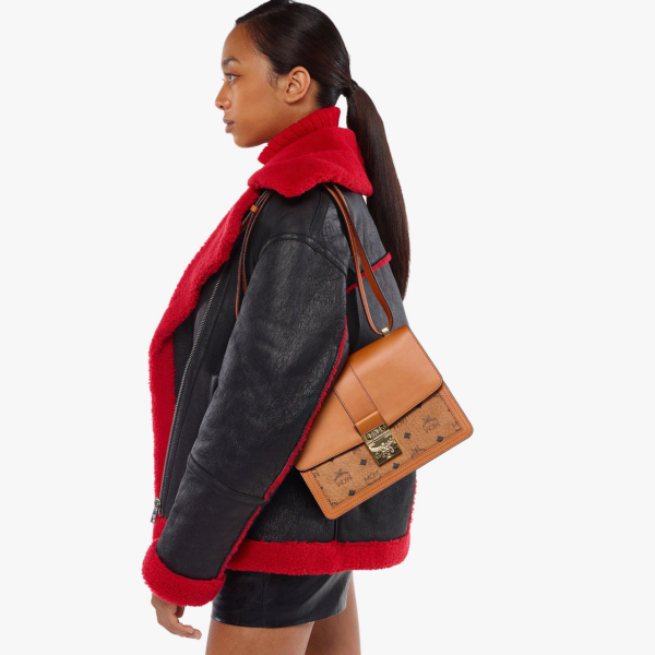 Túi MCM Tracy Shoulder In Visetos 'Cognac' MWSBSXT01CO001 - Ảnh 3