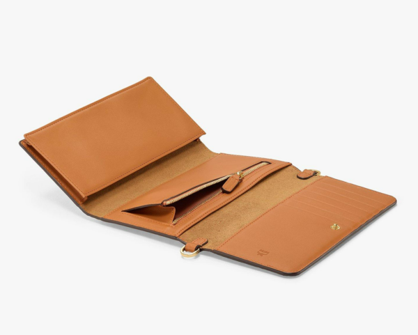 Túi MCM Crossbody Phone Wallet Visetos 'Cognac' MXEBSVI01CO001 - Ảnh 3
